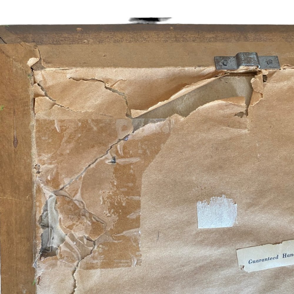 Vintage Hand Colored Turner Accessory Early American Scene 3D Wall Hangings Set - Picture 10 of 16